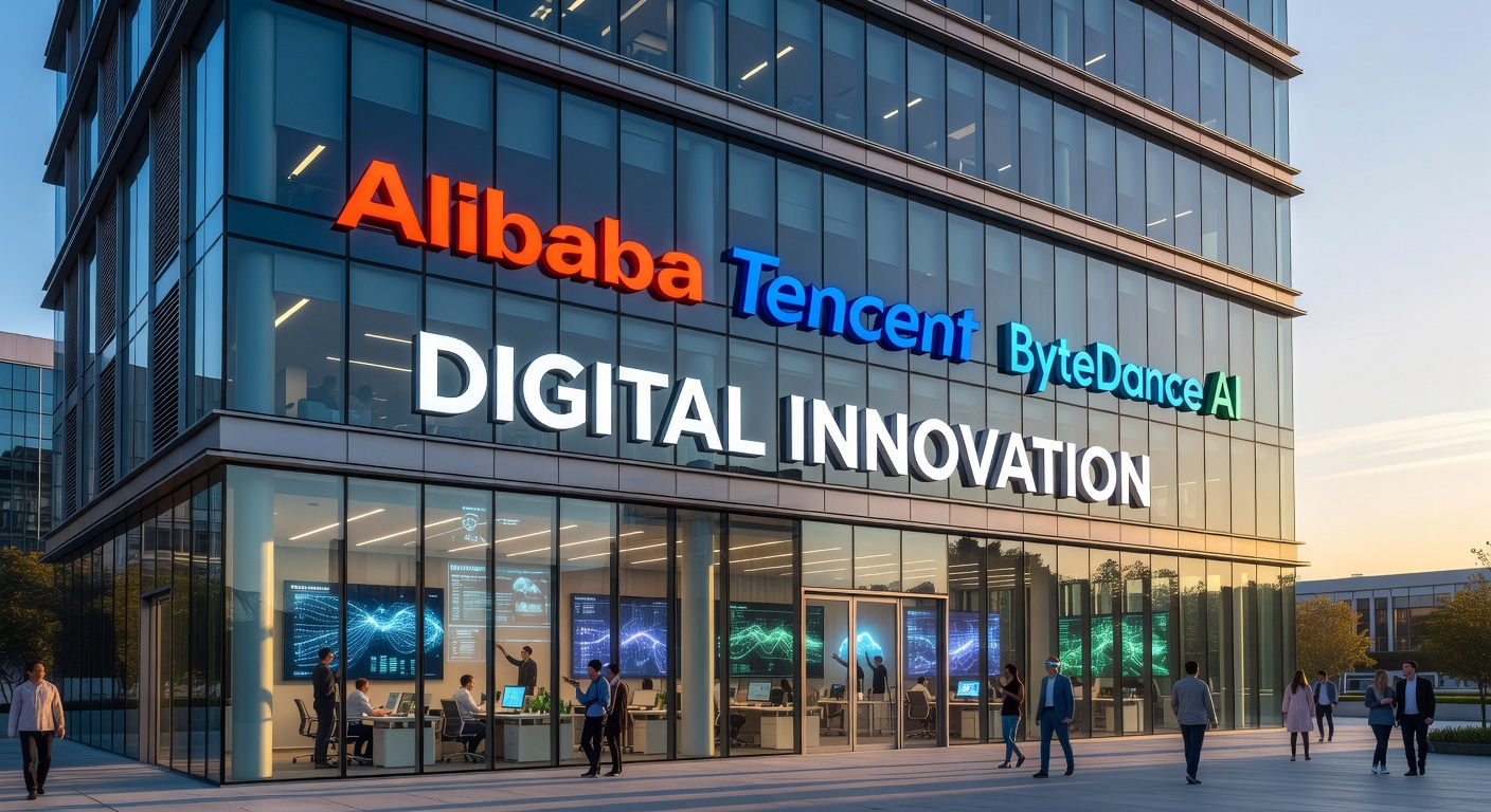 Chinese technology companies AI